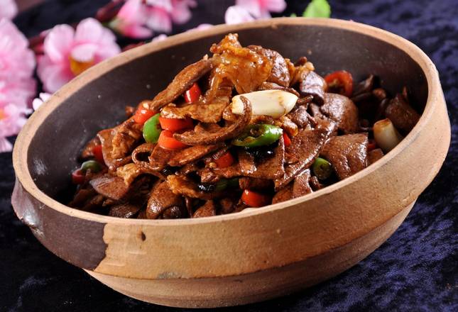 Stir-fry Pork Liver 酱爆猪肝